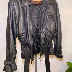 American Vintage Black Leather Jacket